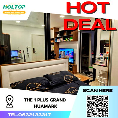 คอนโดให้เช่า : #S2841 ให้เช่า The 1 Plus Grand Huamark