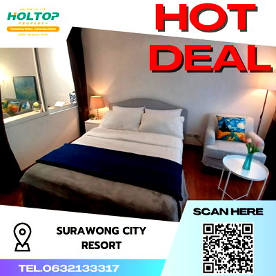 คอนโดให้เช่า : #S2828 ให้เช่า Surawong City Resort
