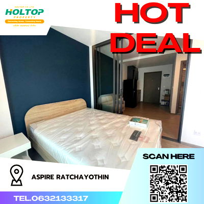 Condos for rent พหลโยธิน 35 : #R2816 For rent  Aspire Ratchayothin