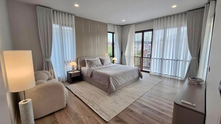 4-bed house for rent, 300 sqm, 77 sq wah, BURASIRI KRUNGTHEPKREETHA