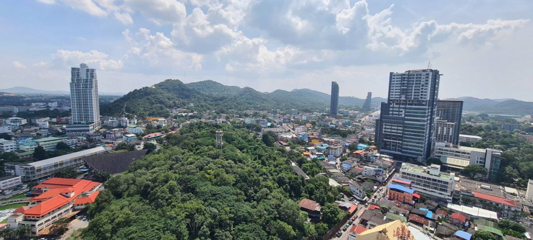 รูป ให้เช่า คอนโด มารีน่า เบย์ฟร้อน ศรีราชา ชั้น 27 วิวเมือง วิวภูเขา ห้องสวย เฟอร์ครบ 20k - รูปที่ 12/12