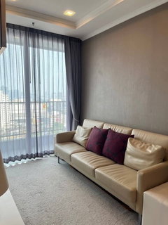 รูปภาพ . 🚆 BTS Samrong at Your Doorstep! Fully Furnished 2-Bedroom Condo for Rent