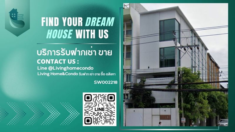 Townhouses for sale : Townhome for sale, Scenery Phattanakarn-Thonglor, with elevator, 3beds