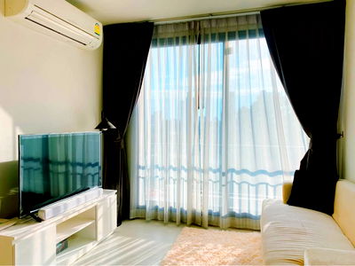 Condos for rent : 📲Line ID @556ryccg 🚆48 sqm1 Bedroom Floor6 Rhythm Sukhumvit 42 Fully furnished near BTS Ekkamai (200m), Gateway Ekamai