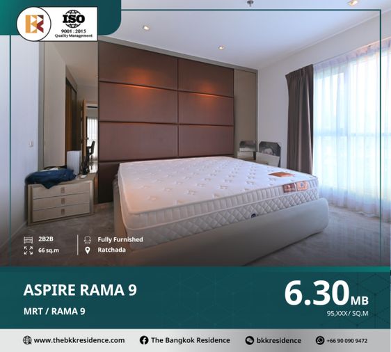 Aspire Rama 9 สัมผัสชีวิตใจกลางเมืองกับพื้นที่สีเขียว ใกล้ MRT พระราม 9