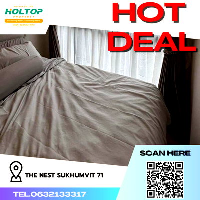 คอนโดให้เช่า : #R2832 ให้เช่า The Nest Sukhumvit 71