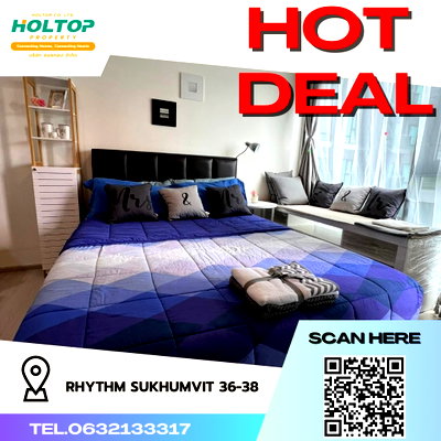 คอนโดให้เช่า : #R2854 ให้เช่า Rhythm Sukhumvit 36-38