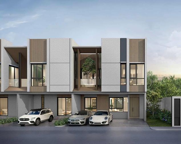4-bed townhouse for rent, Baan Klang Muang Ladprao 101 Station