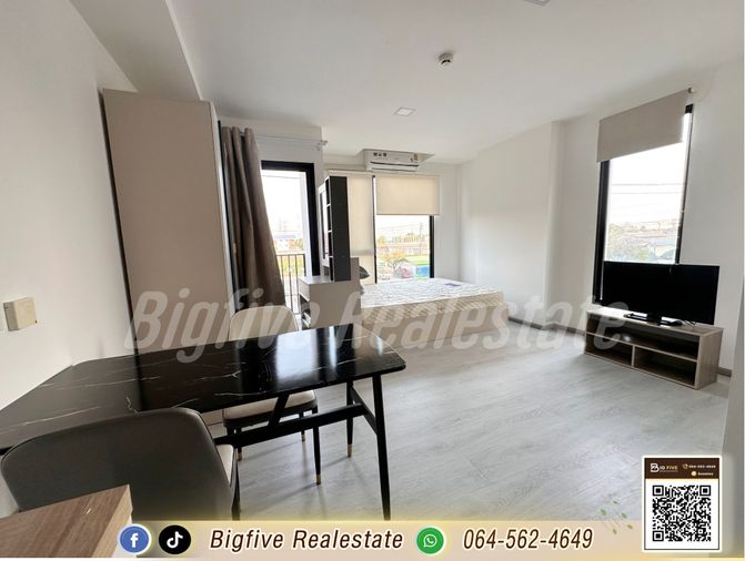   A68-016   เช่า A Land Condo ไทรน้อย เวสต์เกต ใกล้การไฟฟ้าไทรน้อย ขนาด ชั้น 3 ห้องมุม ห้องใหม่✨