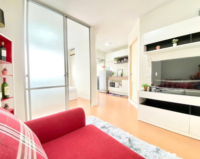 รูปภาพ LPN Condo for Rental Lumpini Town Ram Inthra-Nawamin Km. 8, size 26 sq.w., 17th floor, Building A, beautiful room, ready to enter. 7,000/d.