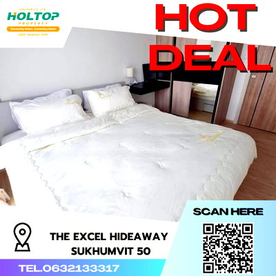คอนโดให้เช่า : #S2849 ให้เช่า The Excel Hideaway Sukhumvit50
