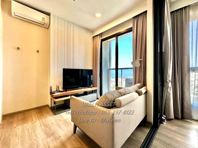 Condos for rent : KEEN Center Sriracha, a luxury condo ready to move in, in the heart of Sriracha 🌟 📌 Rental price only 16,000 baht/month ‼️