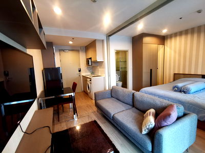 Condos for rent : 🛋️🏬 For Rent Ideo Q Ratchathewi  1Bed, 34 sq.m., Beautiful room, fully furnished.
