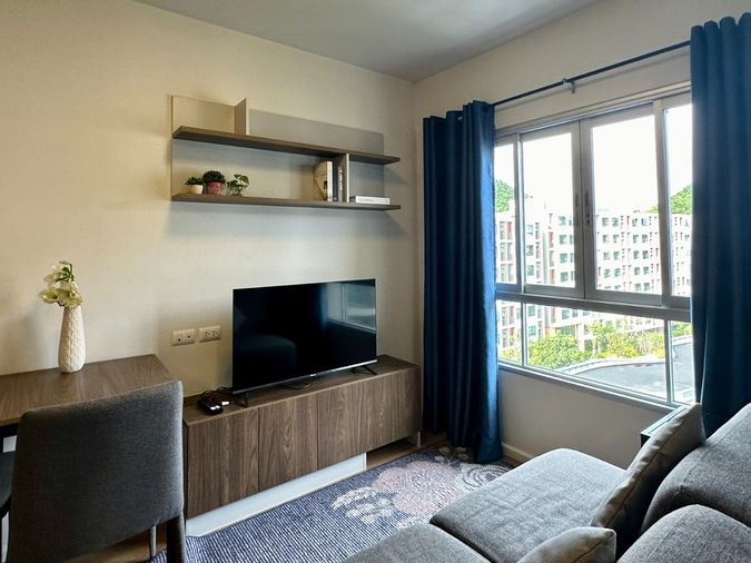 ให้เช่า Dcondo Bliss Sriracha (ดีคอนโด บลิซ ศรีราชา) เดินเพียง 150 เมตร ถึงม.เกษตร