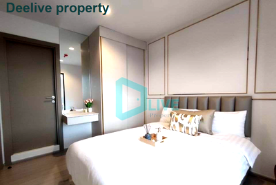 Condos for rent : DL101275 Condo for rent, Life Asoke - Rama 9 near MRT พระราม 9, ready to move in, call urgently 0800343450 LineID @655ebbvc