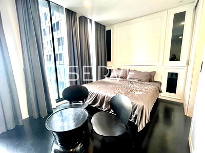 Condos for rent : Corner Unit Studio with Partition High Fl. 25+ Perfect Location BTS Phloen Chit / Condo For Rent-Noble Ploenchit
