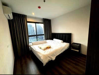 Condos for rent : rent: Ideo Rama 9 - Asoke, 2 large bedrooms, beautiful, fully furnished, near MRT Rama 9. Interested, add Line @841qqlnr.