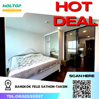 คอนโดให้เช่า : #R2886 ให้เช่า Bangkok Feliz Sathon-Taksin