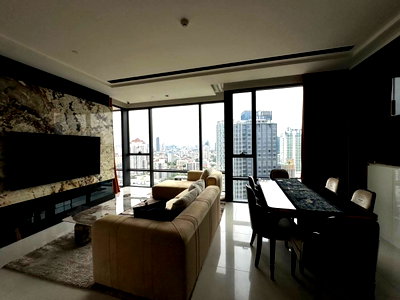 Condos for rent : The Bangkok Thonglor 2bedroom 2 Bathroom Size 92 sqm Floor 24