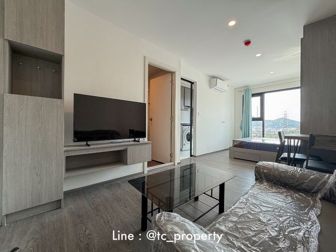 ให้เช่า บริกซ์ตัน ศรีราชา 1 ห้องนอน วิวเขา ห้องใหม่ พร้อมอยู่