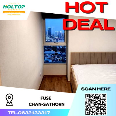 คอนโดให้เช่า : #S2896 ให้เช่า Fuse Chan-Sathon