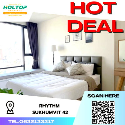 คอนโดให้เช่า : #S2938 ให้เช่า Rhythm Sukhumvit 42