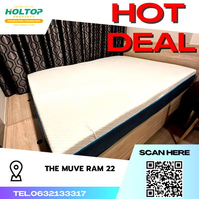 Condos for rent Major Hollywood Ramkhamhaeng : #S2923 For Rent The Muve Ram22