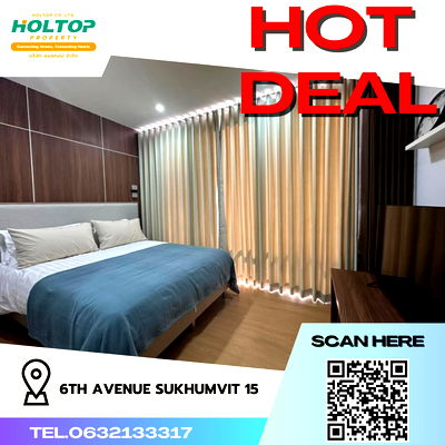 Condos for rent Surin Beach : #R2905  For rent  6th Avenue Sukhumvit 15