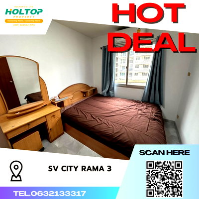 คอนโดให้เช่า : #S2955   ให้เช่า SV City Rama3