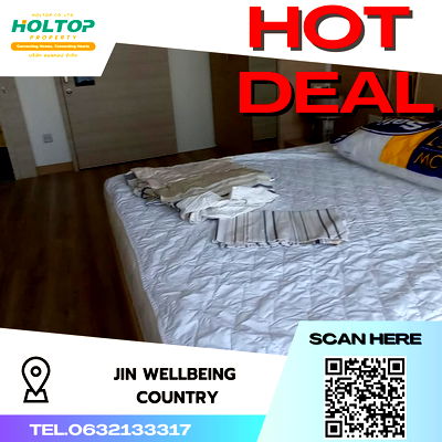 Condos for rent Khlong Nueng Station : #S2963 For Rent Jin Wellbeing County