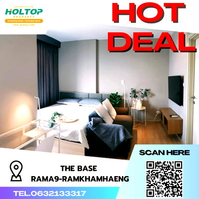 คอนโดให้เช่า : #S2959 ให้เช่า The Base Rama9-Ramkhamhaeng