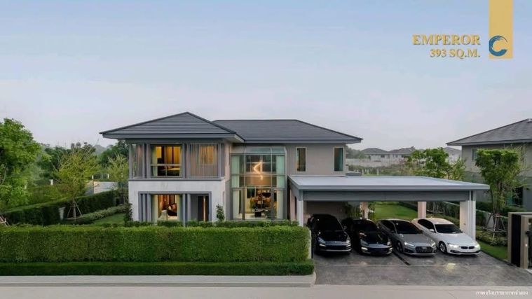 5-bed house for sale, 393 sqm, 150 sq wah, Perfect Masterpiece Rama 9 - Krungthep Kritha