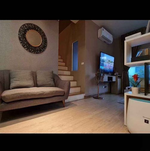 3-bed townhouse for rent, 52 sqm, 17.8 sq wah, The Connect Ramintra - Minburi 2