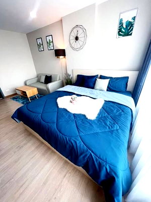 คอนโดให้เช่า : 🔥ดีลพิเศษ 8000฿🔥BE Condo ห่างจากม.กรุงเทพ เพียง450 m