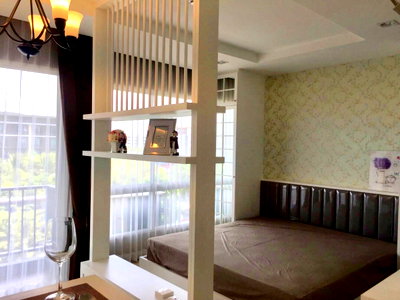Condos for rent Nong Mon Market :  The patio condo bangsaen studio for rent 