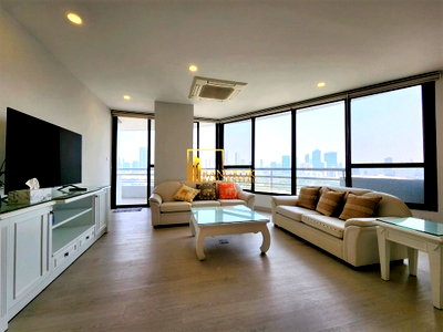 Condos for rent : Baan Yen Akart - 3 Bedroom Condo For Rent in Sathorn - BR15676CD