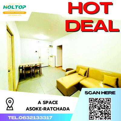 Condos for rent : #S3004 For Rent A Space Asoke-Ratchada
