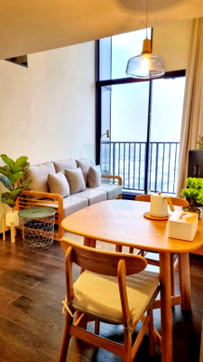 Condos for rent : For Rent Condo PARK ORIGIN THONGLOR Building C, Floor 45,Duplex 2 bed room, Room size 47.00 sqm