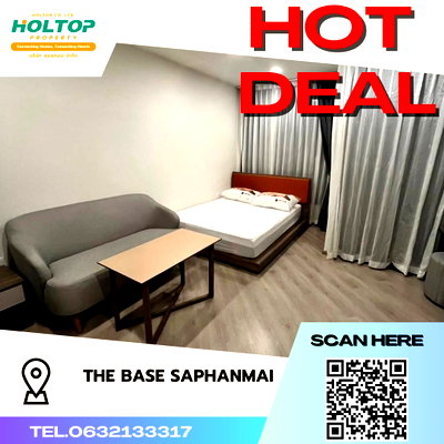 Condos for rent : #S3013 For Rent The Base Saphanmai