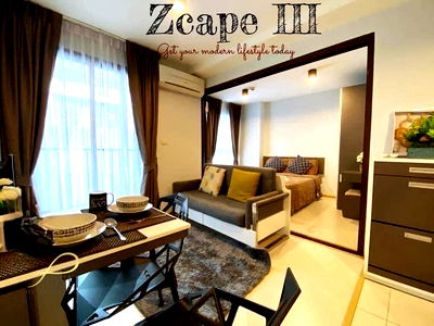 Condos for rent Phuket : ZCAPE3 Condo for Rent, near Central Floresta. Convenient location with complete furniture and great value for money. Excellent area!