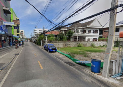 ขายด่วน ที่ดินเปล่า ซอยลาดพร้าว 87 ใกล้สถานีลาดพร้าว 83 ทางลัดไปออกเลียบด่วนได้