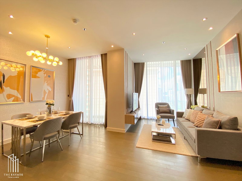 Condos for sale : Sell with tenant Magnolias Ratchadamri Boulevard 58.38 sq.m. 1 bedroom 13.96 Mb