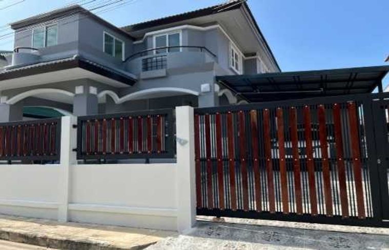 Single house for sale, Place and Park, Pracha Uthit 90, 64.3 sq w., 5 bedrooms, 3 bathrooms.