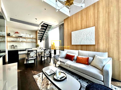 คอนโดให้เช่า : Laviq Sukhumvit 57 - Stylish 2 Bedroom Duplex Condo in Thonglor - BR18209CD