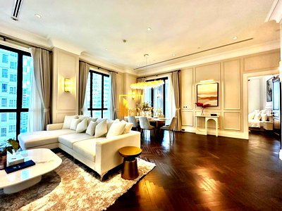 คอนโดให้เช่า : 98 Wireless - Elegant 2 Bedroom Condo For Rent in Ploenchit - BR12414CD