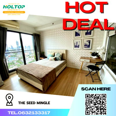 Condos for rent Ngamduplee Station : #R2937 For rent  The Seed Mingle