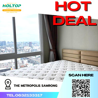 Condos for rent : #R2960 For rent  The Metropolis Samrong