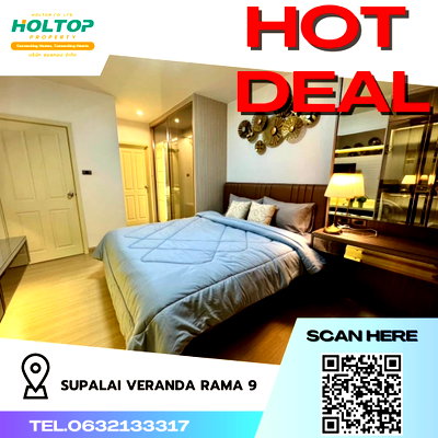 Condos for rent : #R2966 For rent Supalai Veranda Rama 9