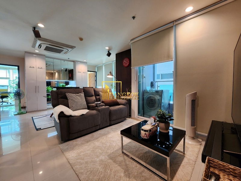 คอนโดให้เช่า : Sukhumvit Living Town - Modern 2 Bedroom Condo in Asoke - BR16178CD