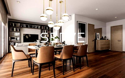 ขายคอนโด : Modern & Luxury Style 2 Bed 95 sq.m. Corner (Combined Unit) Close to BTS  Phrom Phong / For Rent-Park 24